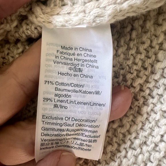 Madewell Highgate Tie-Strap Sweater Tank size L - Picture 7 of 8